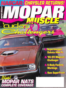 MOPAR MUSCLE 1995/1996 DEC/JAN - K-310, VORTECH 5.2L
